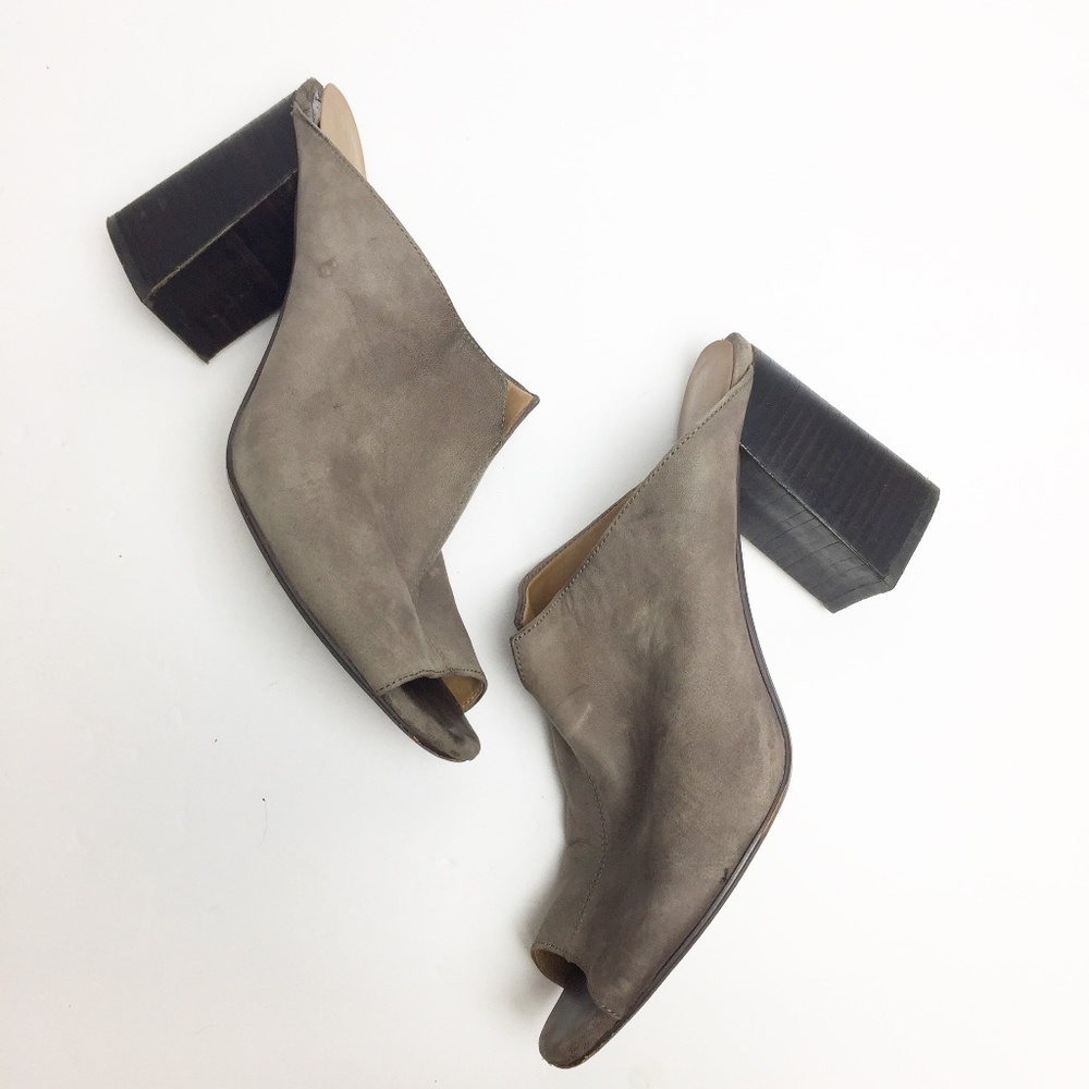 Arturo Chiang | Minimalist Leather Heeled Jerri Mules